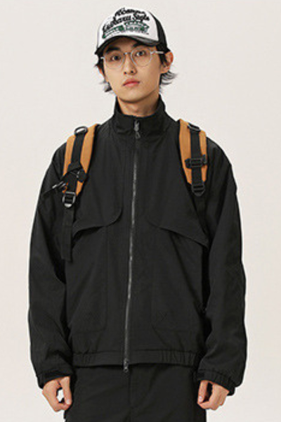 Unisex American Retro Multi-Pocket Loose Hiking Jacket