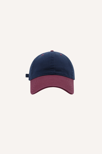 Unisex Colorblock Washed Soft Dad Cap - Street