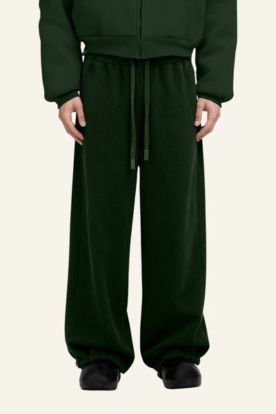 Men's Cotton Streetwear Drawstring Cuffed Sweatpants