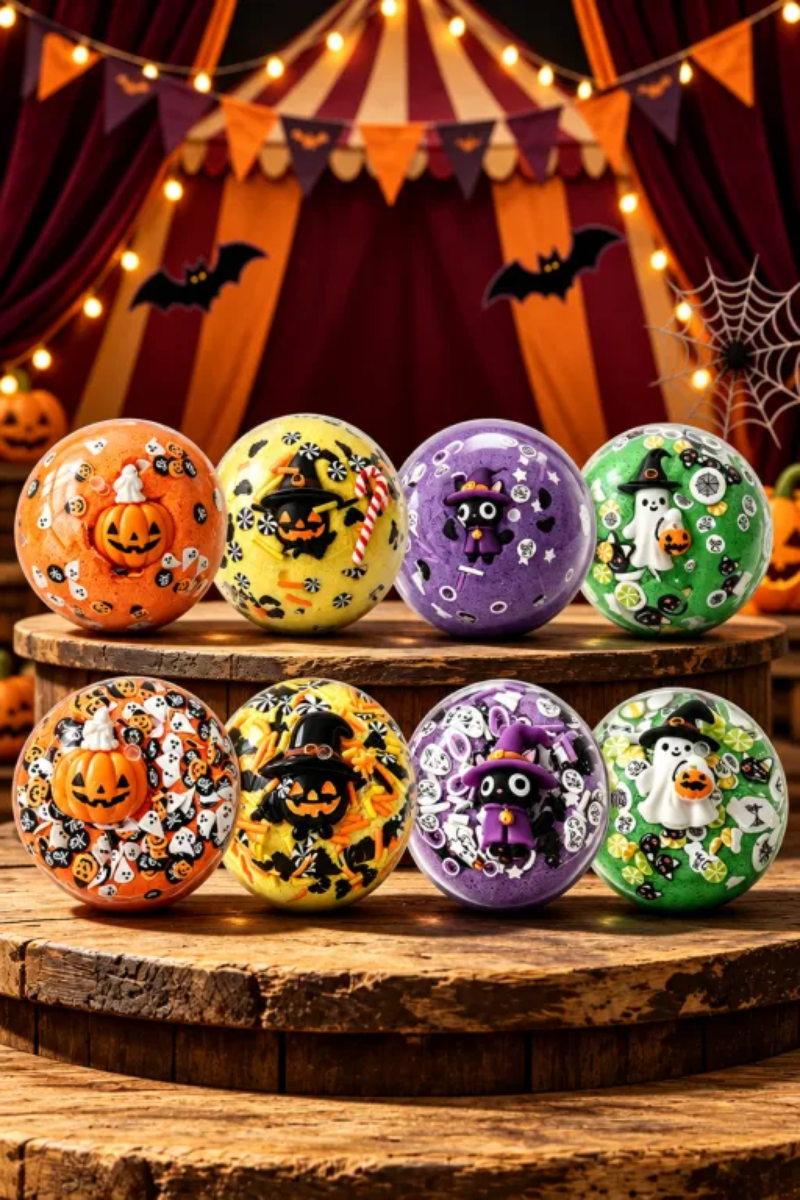 Unisex Fall Halloween Handmade Moldable Gift Squeeze Ball