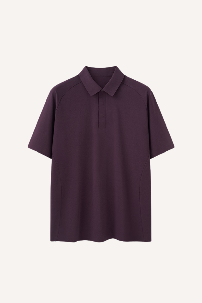 Men's Summer Ultrasonic UPF50+ Quick Dry Collared Tee