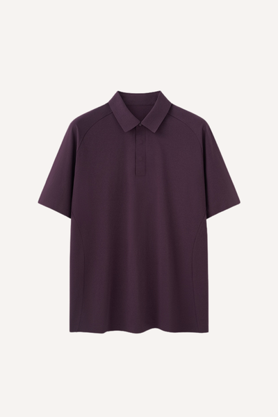 Men's Summer Ultrasonic UPF50+ Quick Dry Collared Tee