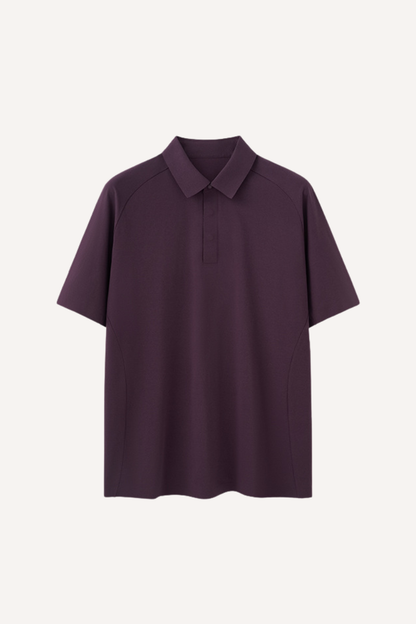 Men's Summer Ultrasonic UPF50+ Quick Dry Collared Tee