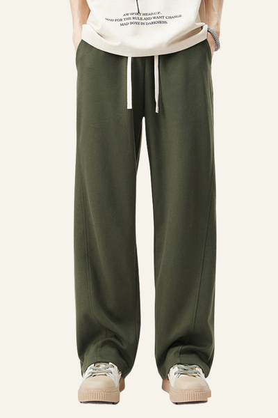 Men's Side-Striped Draped Casual Pants
