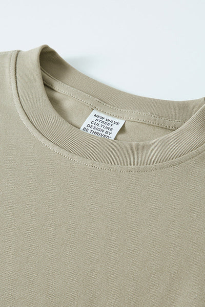 Men's Heavyweight Cotton Long Sleeves T-shirt