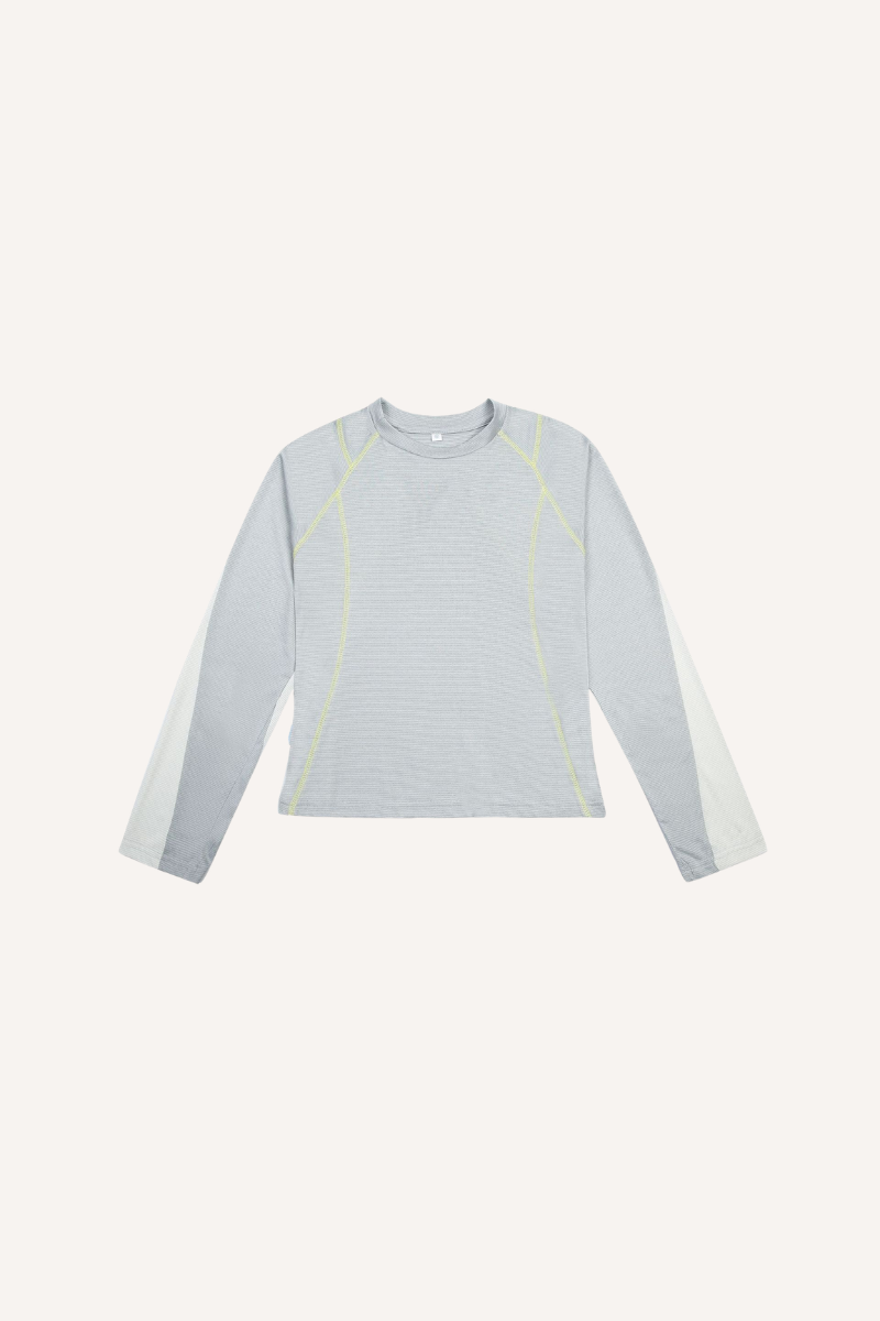 Women's coolmax Outdoor Color Contrast long sleeve T-shirt