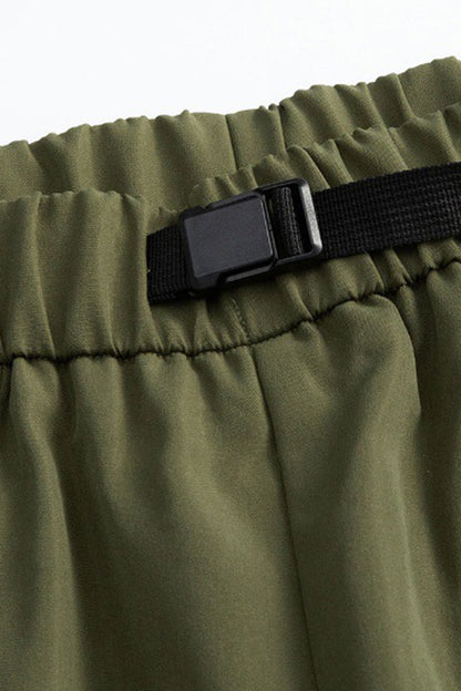 Men's Spring Lightweight Multi-Pocket Cargo Jogger Pants