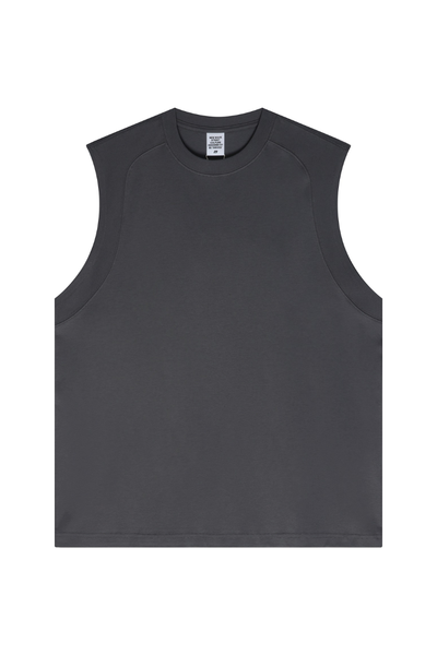 Unisex Summer Lyocell Cooling Paneled Loose Tank Top