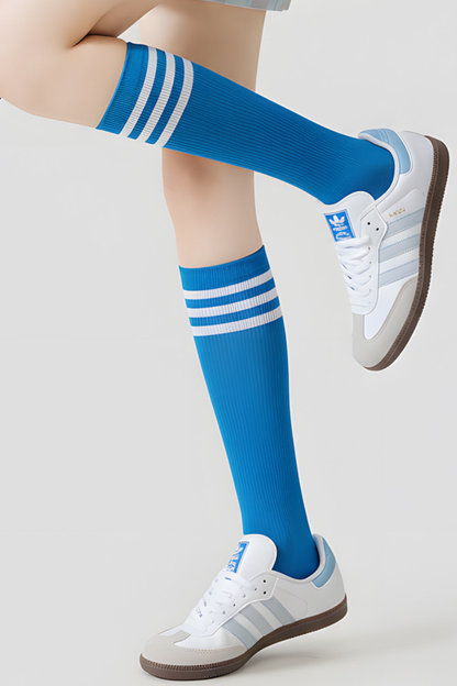 Women's Fall Three-Stripe Compression Knee-High Socks
