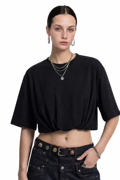Women's Summer Cropped T-Shirt