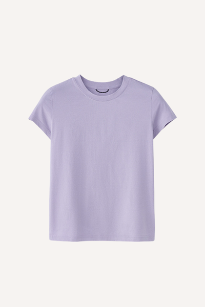 Unisex Spring Summer Polyester Solid Crewneck Quick Dry Tee