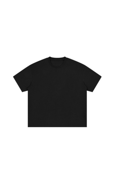 Men's Summer Casual Cotton Drop-Shoulder Loose-Fit T-Shirt