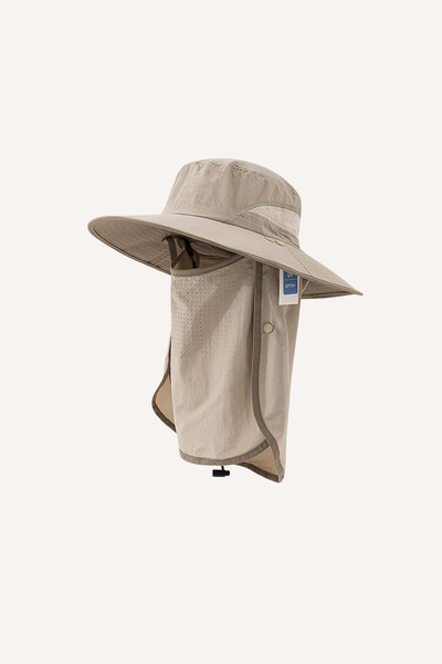 Unisex Summer UPF Sun Hat Neck Flap Fishing Hiking