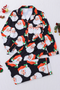 Black Santa And Holly