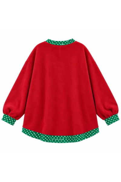 Women Fall Clothing Christmas Merry Letter Sweatshirt