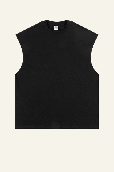 Men's Streetwear Heavyweight Cotton Sleeveless Top