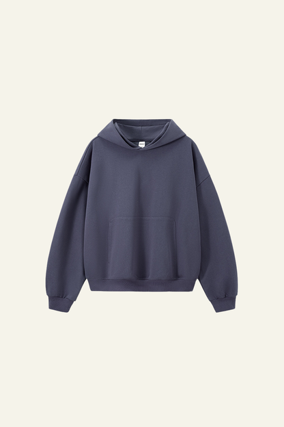 Women's Streetwear Short Loose-fitting Drop Shoulders Hoodie