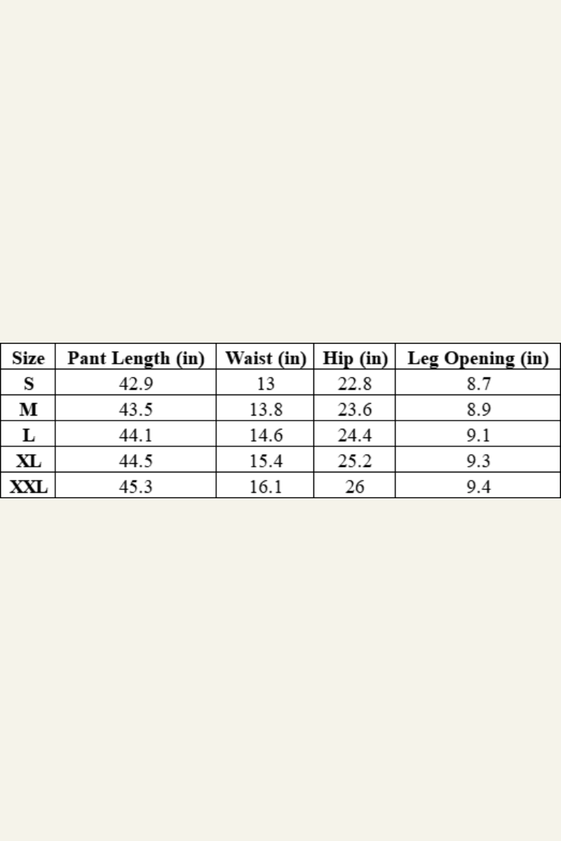 Men's Heavyweight Washed Cotton Athletic Wear Pants
