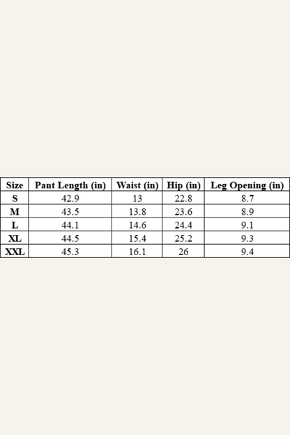 Men's Heavyweight Washed Cotton Athletic Wear Pants