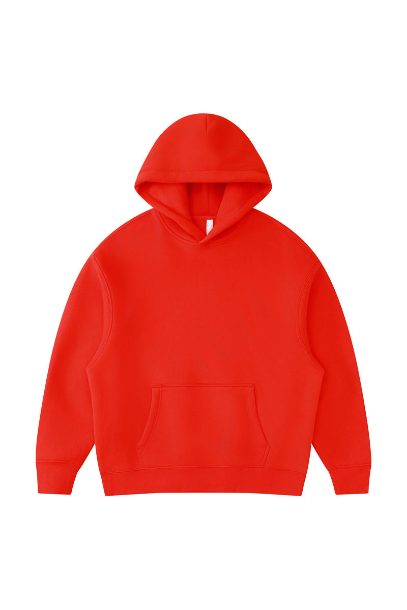 Men's Fall Winter Oversized Drop-Shoulder Pocket Hoodie