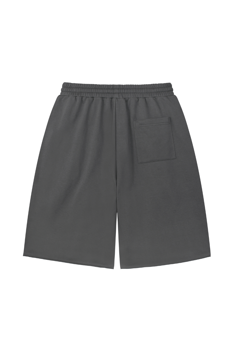 Men's Summer French-Terry Loose 7-Inch Streetwear Shorts