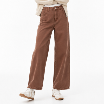 Women's & Unisex High Waist Wide Leg Jeans
