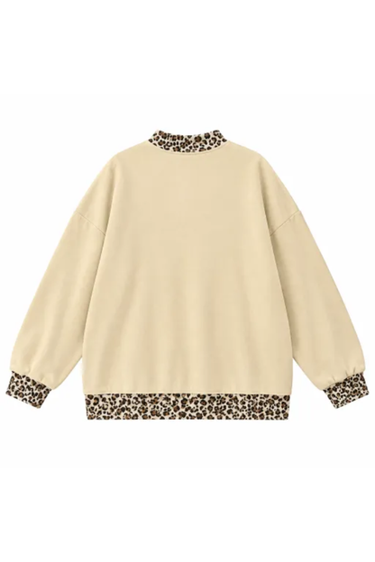 Women Fall Clothing Grace Applique Oversized Sweatshirt