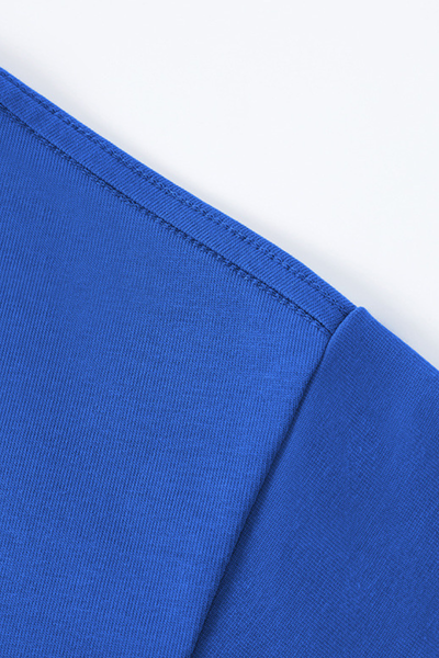 Men's 305g Cotton Colorblock Knit Boxy Crewneck Tee