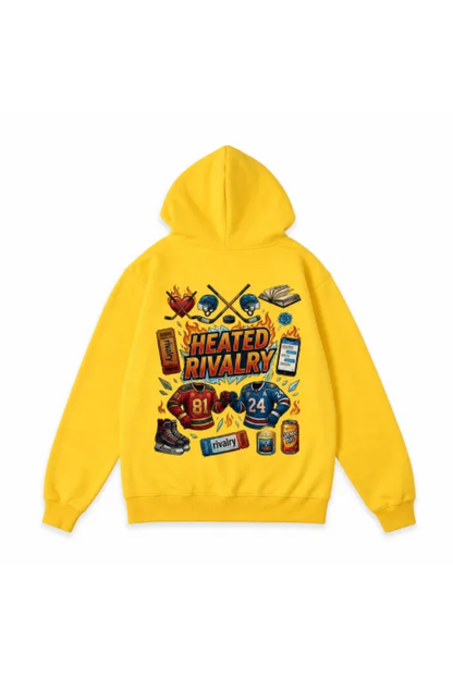 Men Fall Clothing Heated Rivalry Graphic Oversized Hoodie