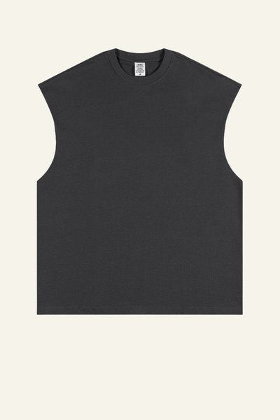 Women's Streetwear Heavyweight Cotton Sleeveless Top