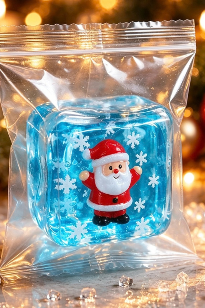 Christmas Magic Crystal Cube Squishy Fidget Toy