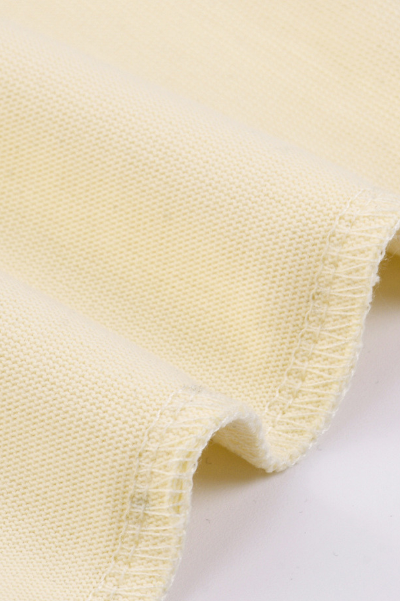 Women's Spring Summer 305g Cotton Mock Layer Long Sleeve