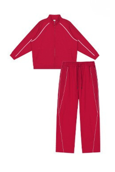 Men's Fall 365g Reflective Stripe Relaxed Straight Sweatsuit