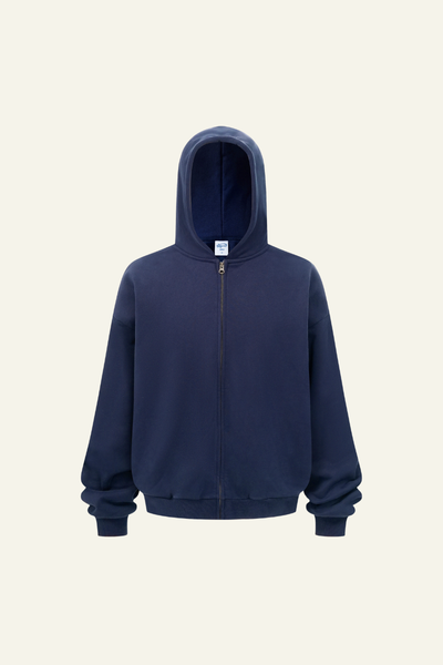 Men's Streetwear Full Zipper Hooded Jacket