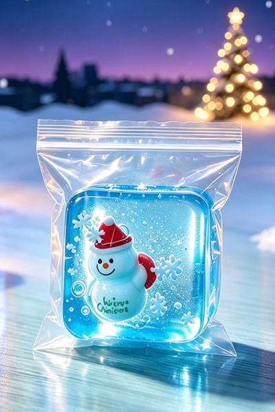 Christmas Magic Crystal Cube Squishy Fidget Toy