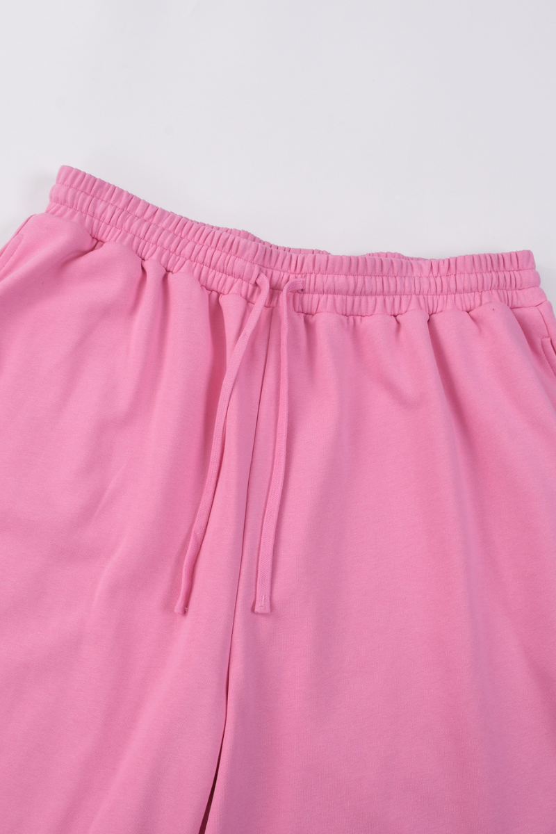 Men's Summer French-Terry Loose 7-Inch Streetwear Shorts