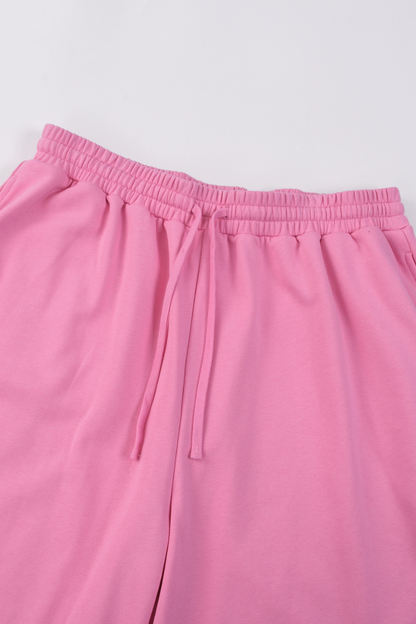 Men's Summer French-Terry Loose 7-Inch Streetwear Shorts