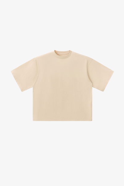 Women's Retro Cotton Drop-Shoulder Solid T-shirt
