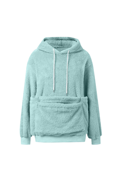 Women Fall Clothing Warm Double-Sided Fleece Pet Hoodie