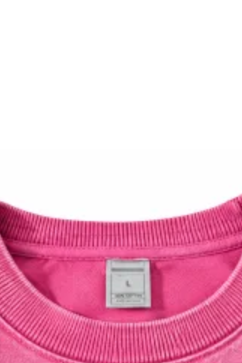 Women Fall Clothing Heavyweight Vintage Washed Sweatshirt