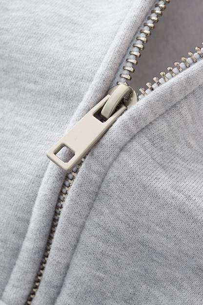 Men's Streetwear Contrast Stitch Hooded Jacket