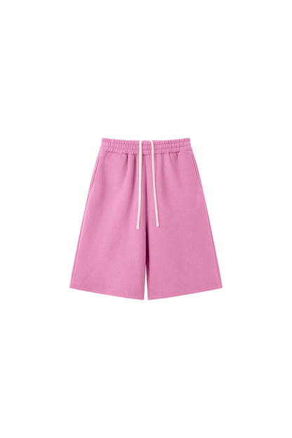 Men Fall Clothing Fleece Lined Drawstring Five Inch Shorts