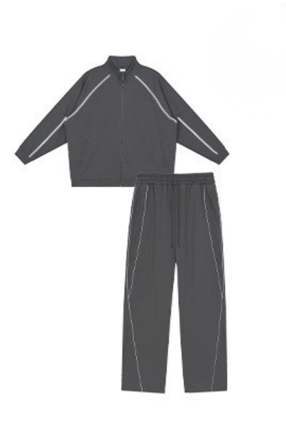 Men's Fall 365g Reflective Stripe Relaxed Straight Sweatsuit