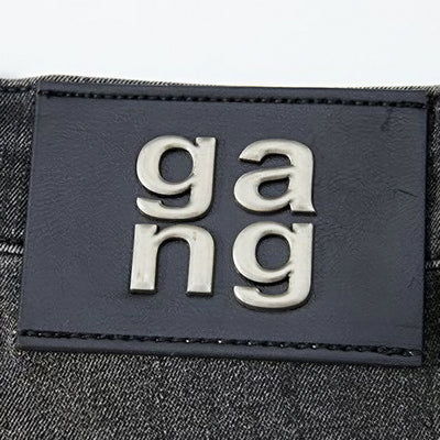 Men's Summer Gradient Grey Washed Straight Denim Shorts
