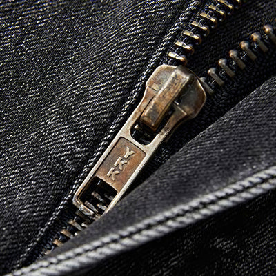 Men's Summer Gradient Grey Washed Straight Denim Shorts