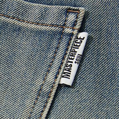 Men's Spring Vintage Gradient Washed Straight Leg Jeans