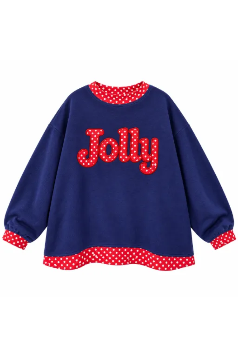 Women Fall Clothing Christmas Merry Letter Sweatshirt