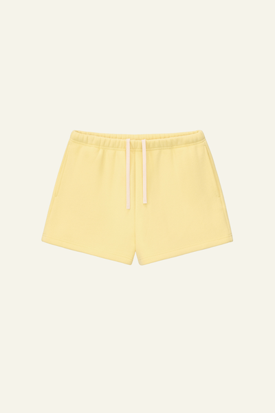 Women's Athletic Solid Dopamine  Shorts