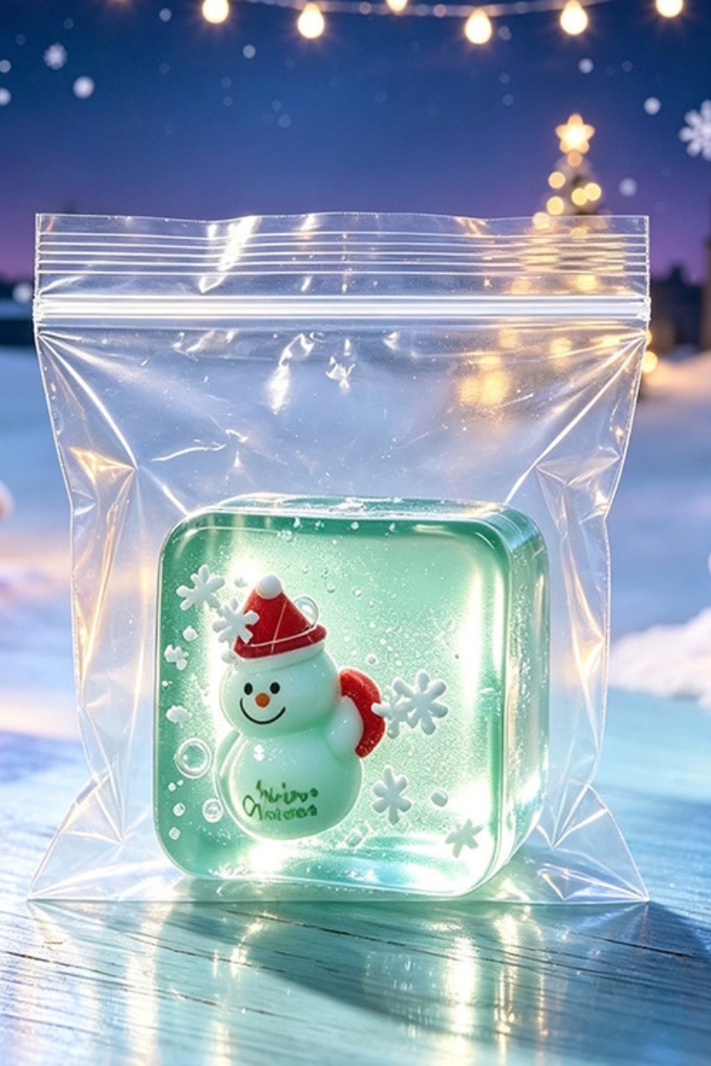 Christmas Magic Crystal Cube Squishy Fidget Toy