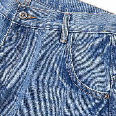 Men's Spring Vintage Washed Wide Leg Denim Jeans